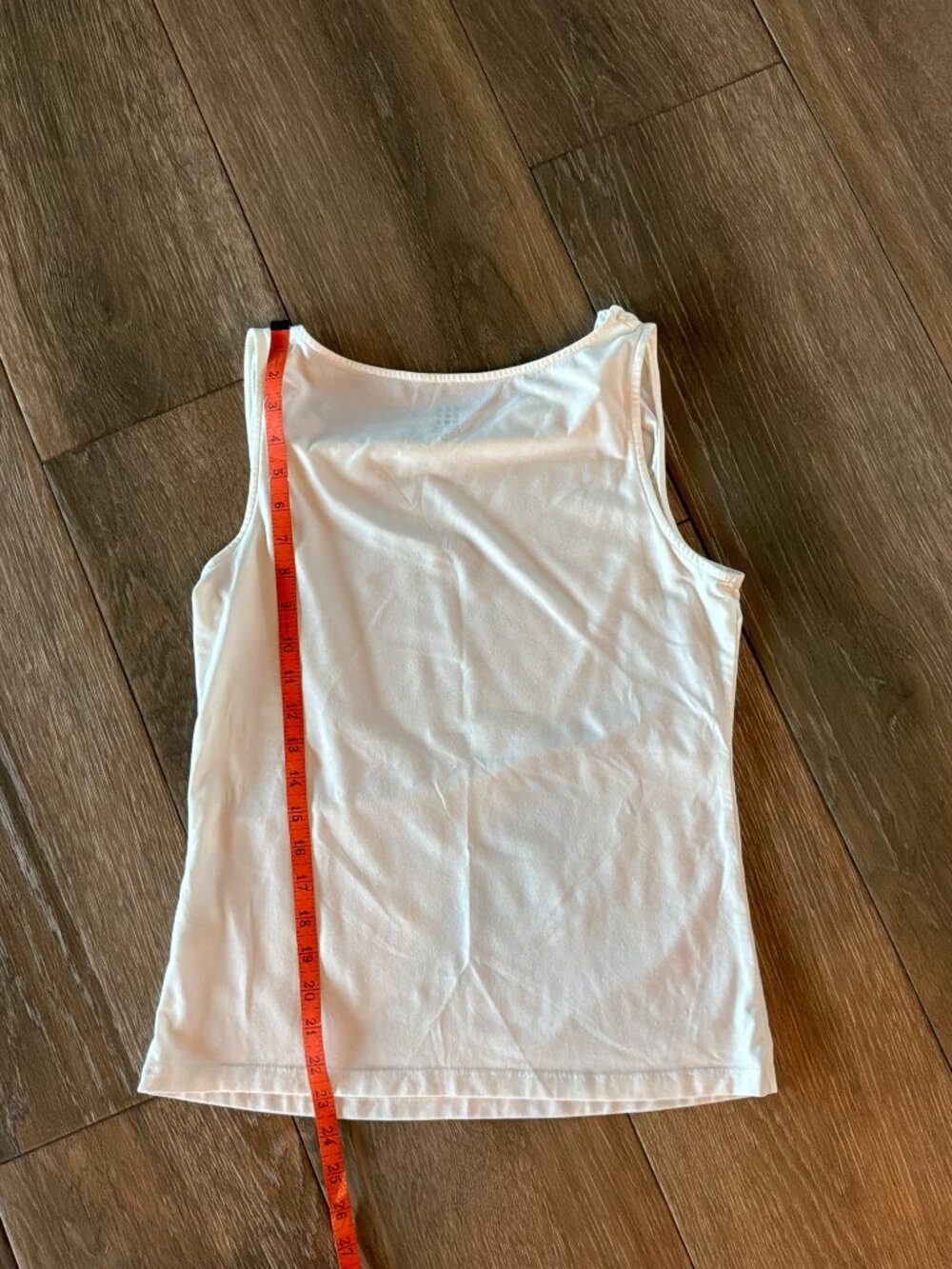Title Nine women's Cowl Breeze Sleeveless tank in ivory size small - Picture 4 of 5